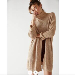 Free People Beach Coco Sweater Pullover Small Beige Night Sand